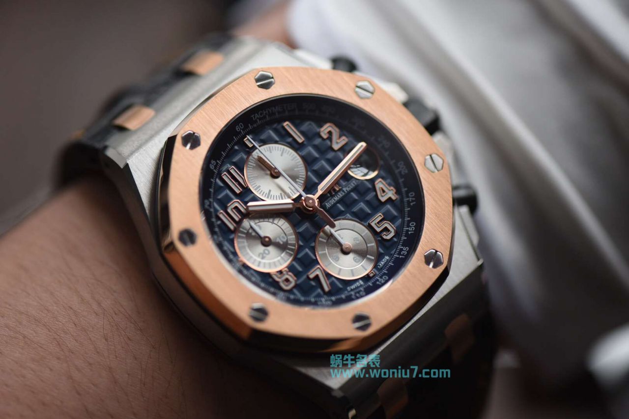 视频讲解JF厂爱彼哪个厂的比较好Audemars Piguet爱彼皇家橡树离岸型系列26471SR.OO.D101CR.01腕表 / AP151JF
