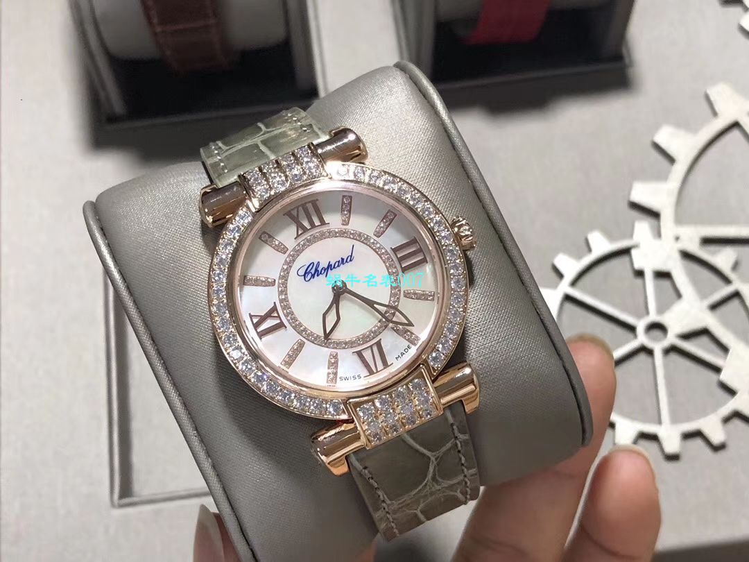 台湾厂高女表Chopard萧邦IMPERIALE系列384242-5006腕表 / XB058