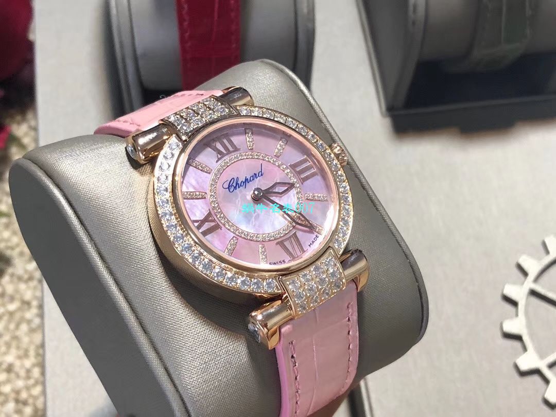 台湾厂高女表Chopard萧邦IMPERIALE系列384242-5006腕表 / XB058
