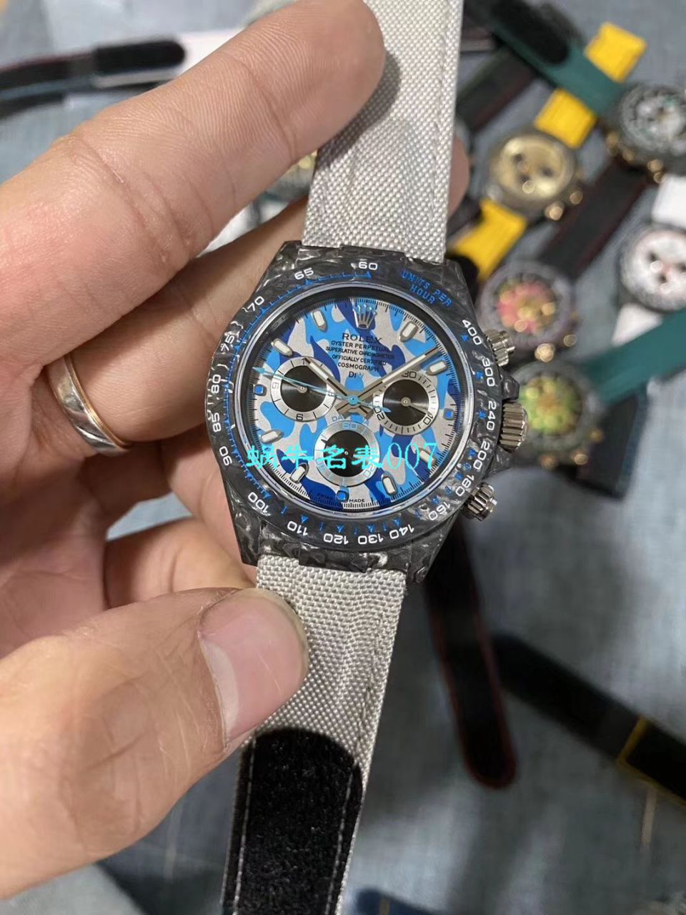 WWF厂最新升级版Rolex劳力士碳纤维迪通拿Diw团队改造版 / R533
