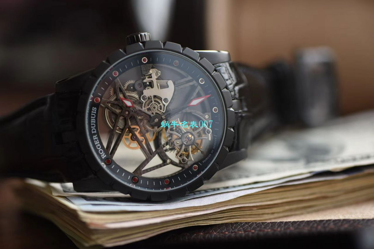  BBR厂Roger Dubuis表  罗杰杜彼EXCALIBUR（王者系列）系列陀飞轮腕表 / LJ032