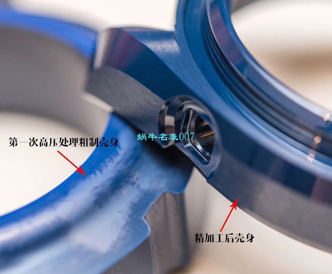视频评测VS厂欧米茄深海之蓝海马GMT同轴至臻天文台215.92.46.22.03.001腕表 / VS670B