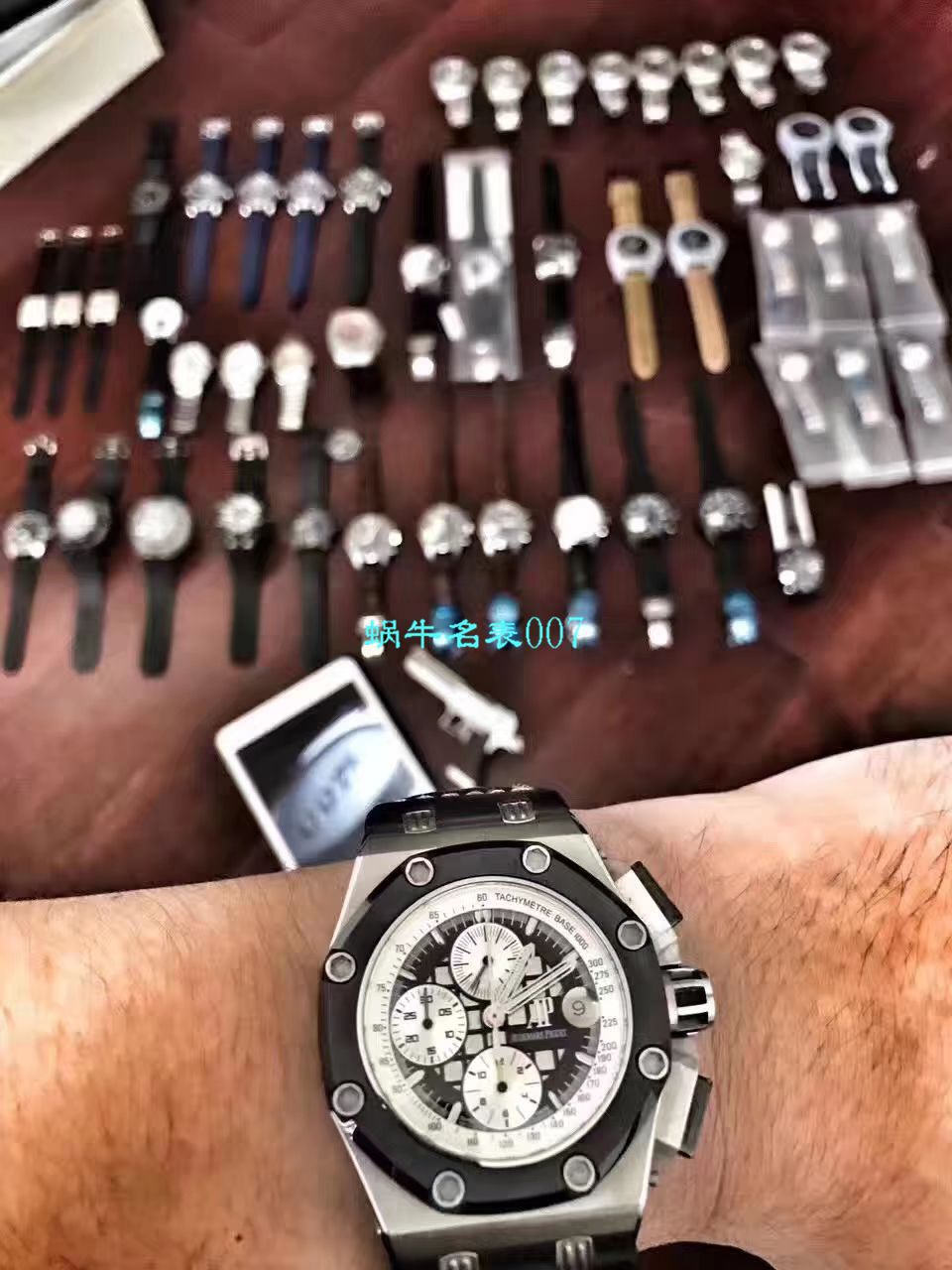 JF厂最帅BR2超级型表V2版爱彼皇家橡树离岸型26078IO.OO.D001VS.01腕表 / JFBR2V2
