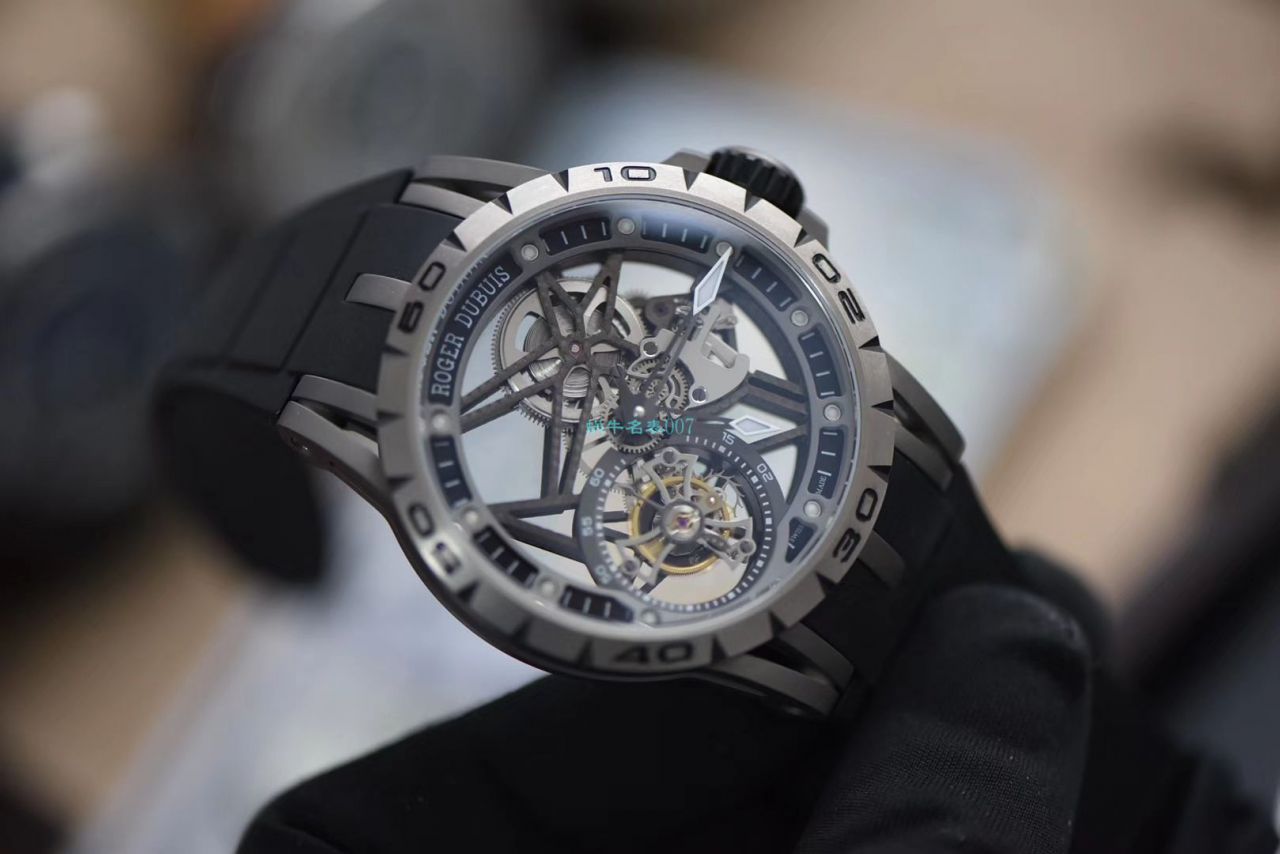 视频评测BBR厂陀飞轮Roger Dubuis罗杰杜彼王者系列RDDBEX0479腕表 / LJ068