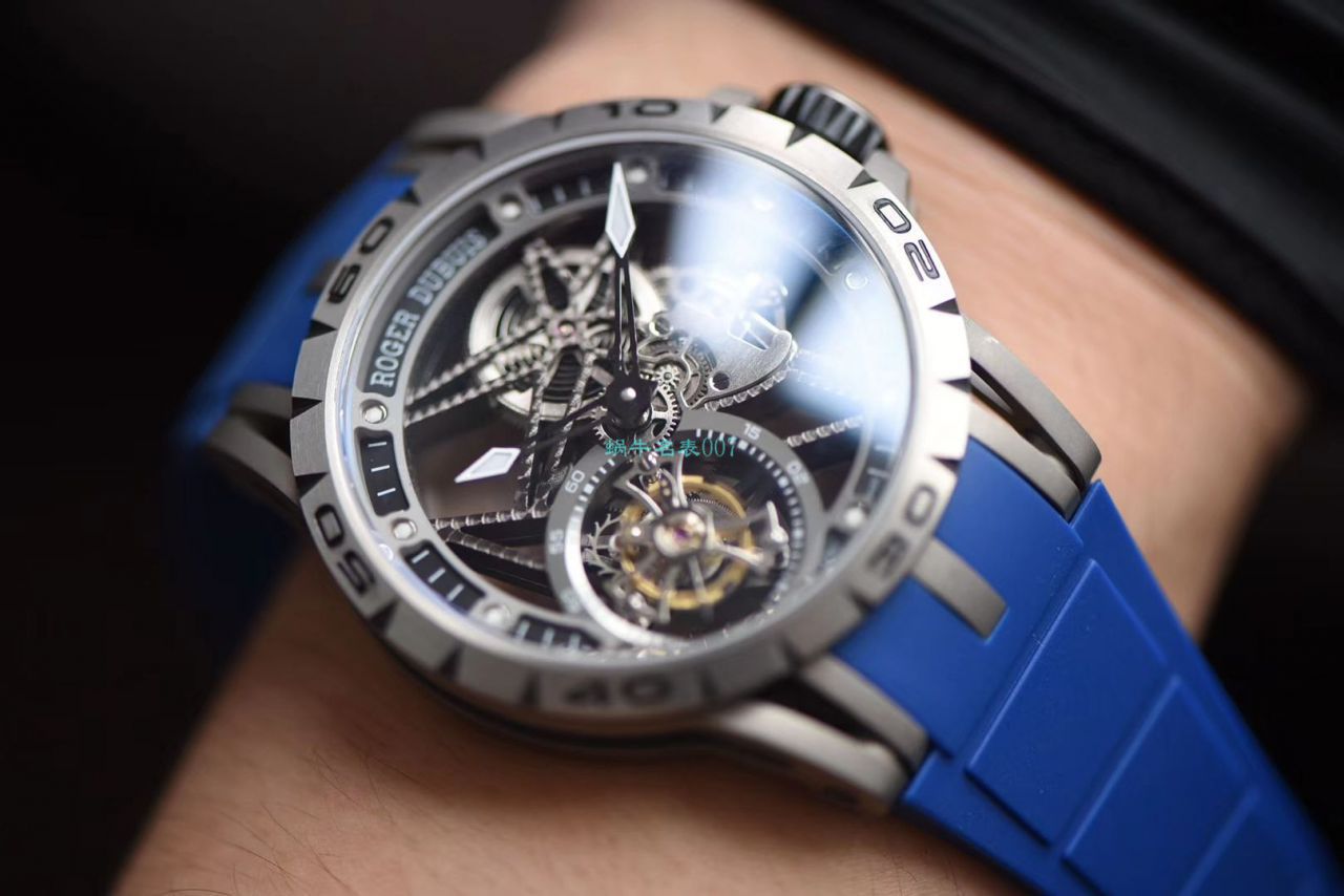 视频评测BBR厂陀飞轮Roger Dubuis罗杰杜彼王者系列RDDBEX0479腕表 / LJ068