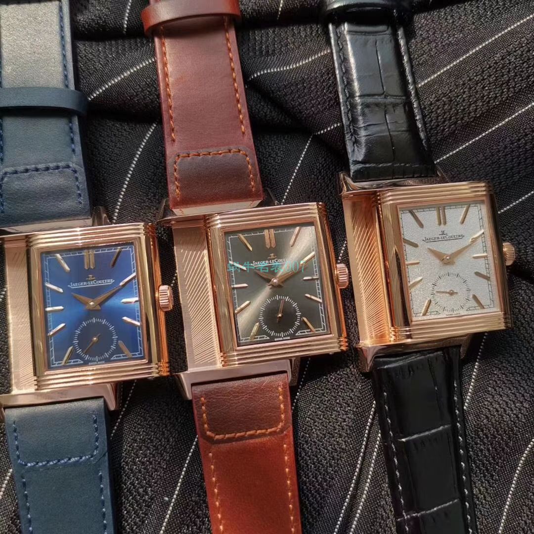 MG厂积家翻转Reverso Tribute双面双时区Q3978480,3988482腕表 / JJ169