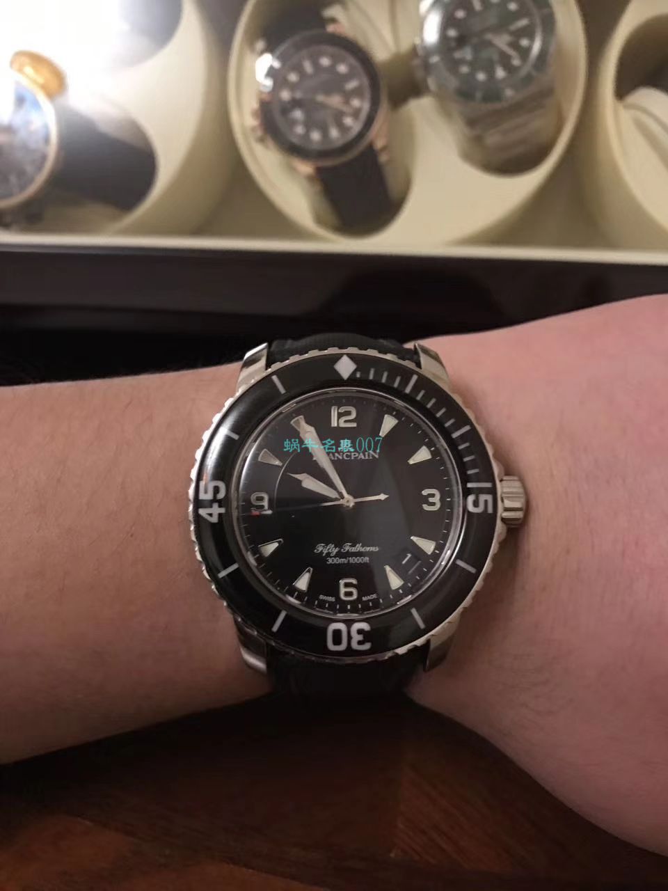 N厂神器  宝珀blancpain 五十噚系列5015-1130-52 自动机械男士腕表 / BP003   N厂神器  宝珀blancpain 五十噚系列5015-1130-52 自动机械男士腕表 / BP003
