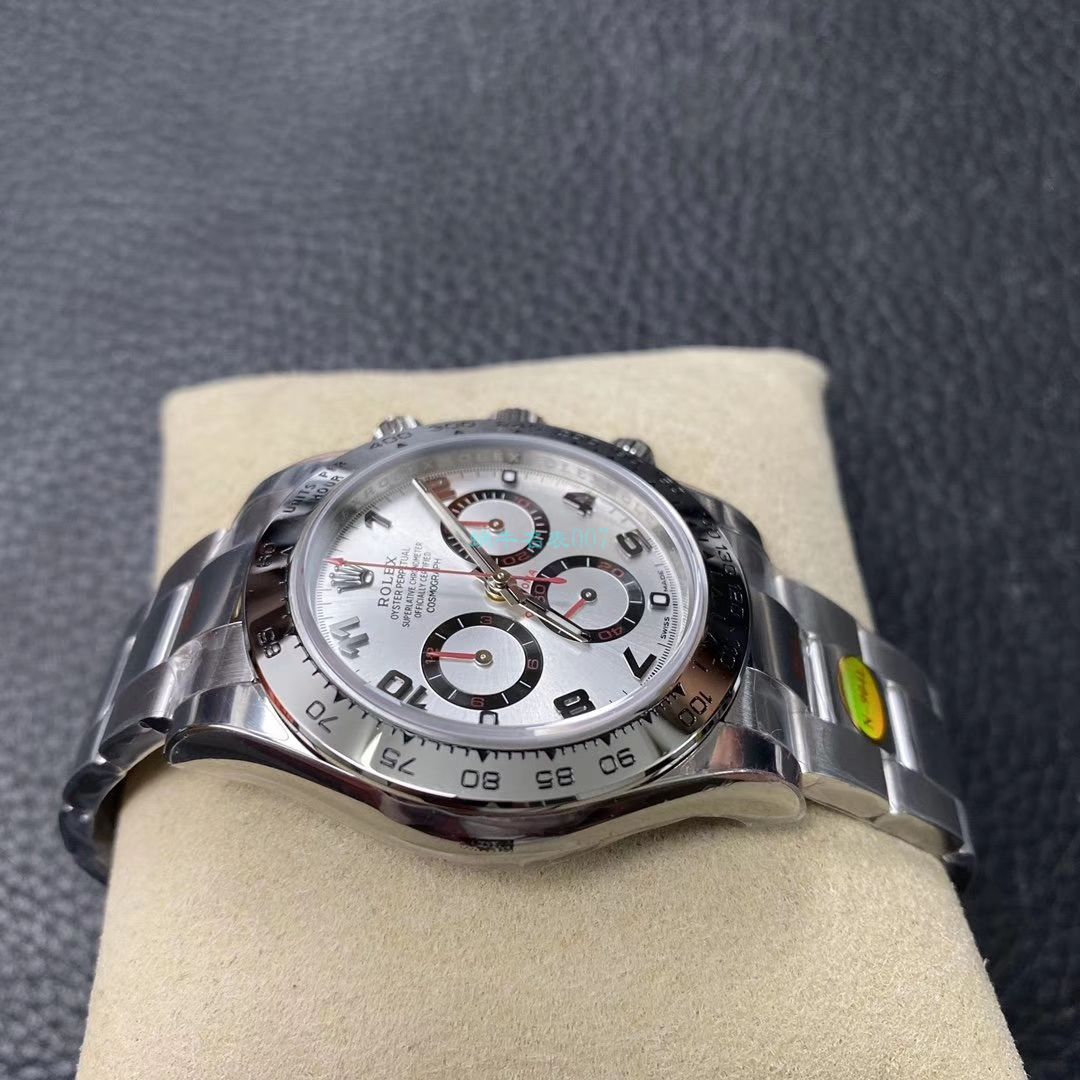 N厂新款超级4130劳力士宇宙计型迪通拿116509-78599 黑盘116509-78599 银面腕表 / R563
