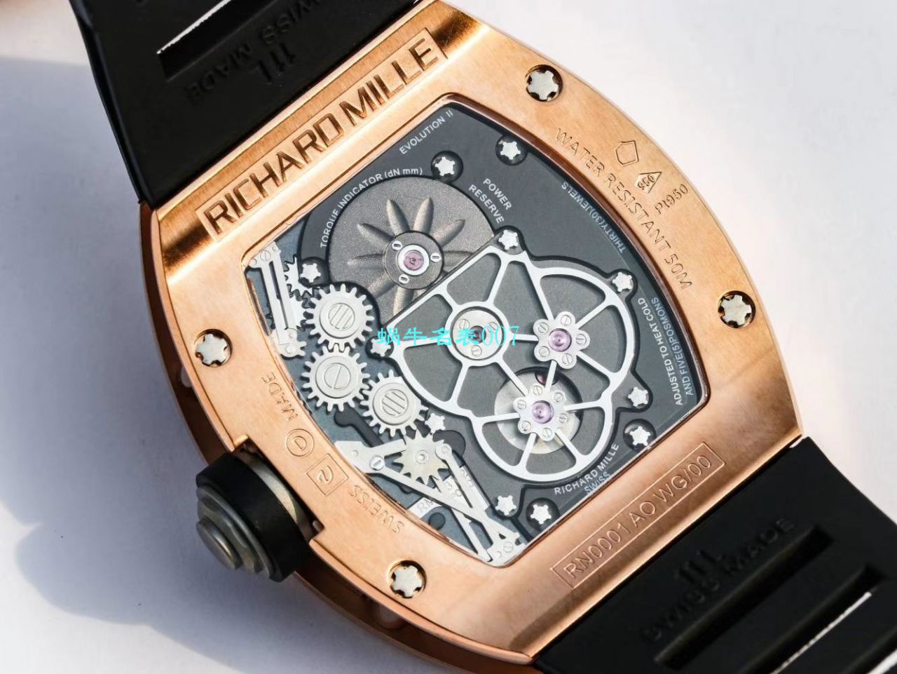 RICHARD MILLE（理查德米勒）视频评测里查德米尔男士系列RM 001腕表JB厂理查德·米勒RM001真陀飞轮 / RM 001MM
