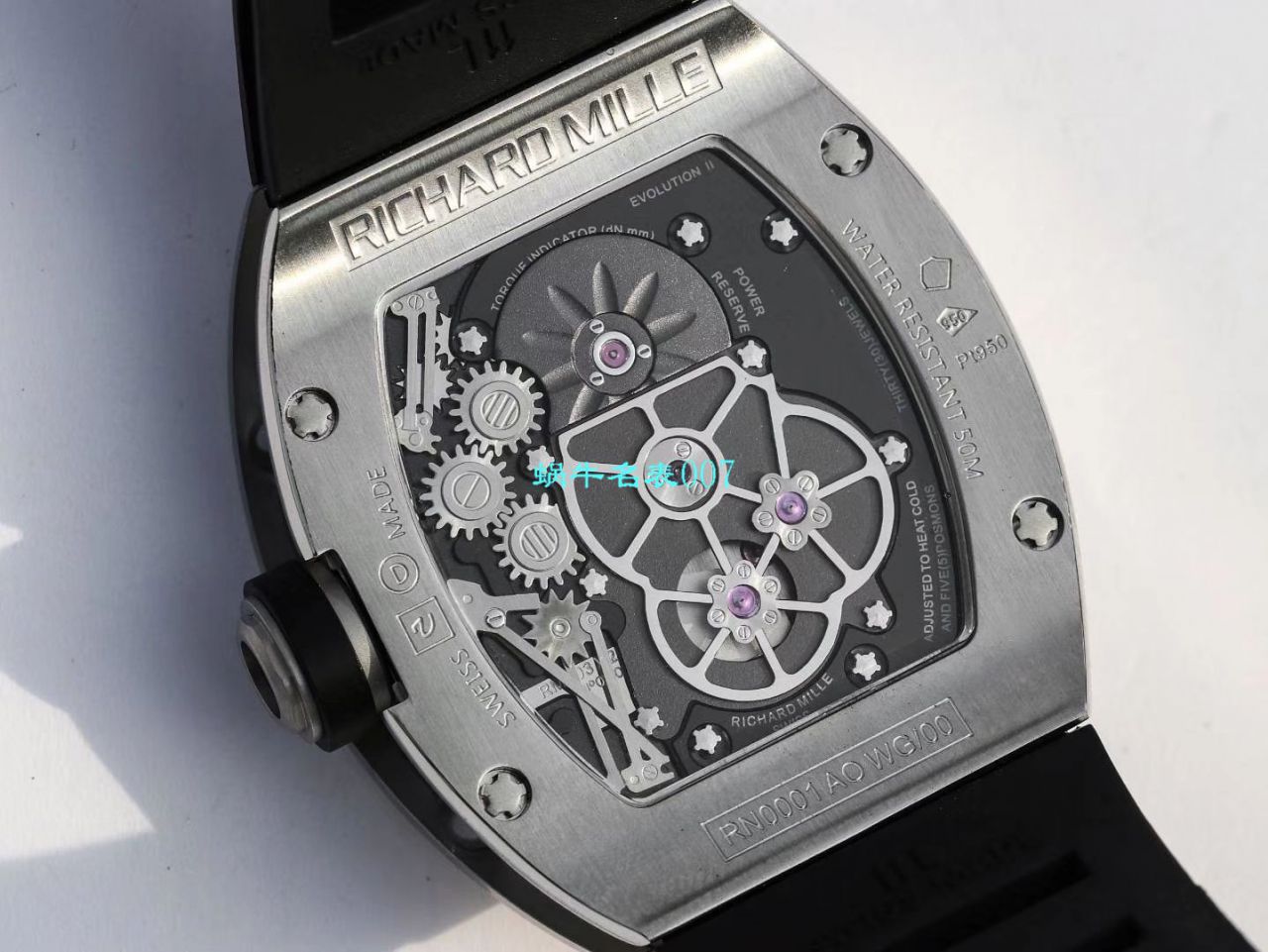 RICHARD MILLE（理查德米勒）视频评测里查德米尔男士系列RM 001腕表JB厂理查德·米勒RM001真陀飞轮 / RM 001MM