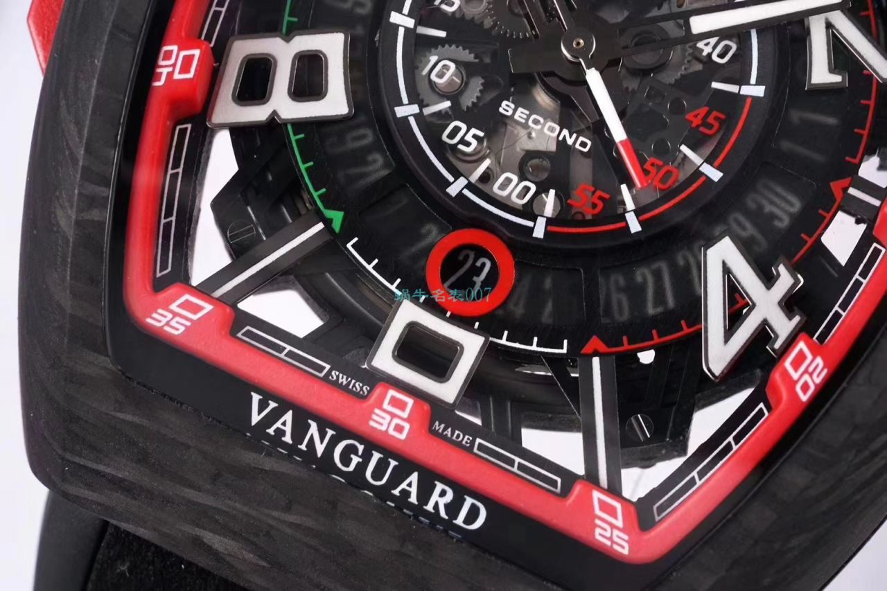 TW厂推出法穆兰碳纤维WPHH 2020 Vanguard™ Racing镂空系列腕表 / FL070