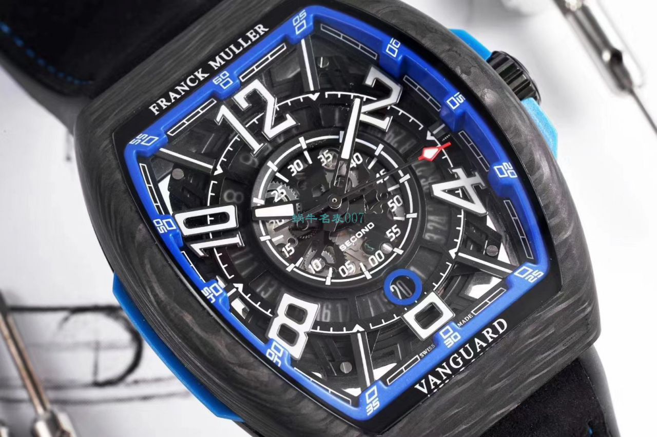 TW厂推出法穆兰碳纤维WPHH 2020 Vanguard™ Racing镂空系列腕表 / FL070