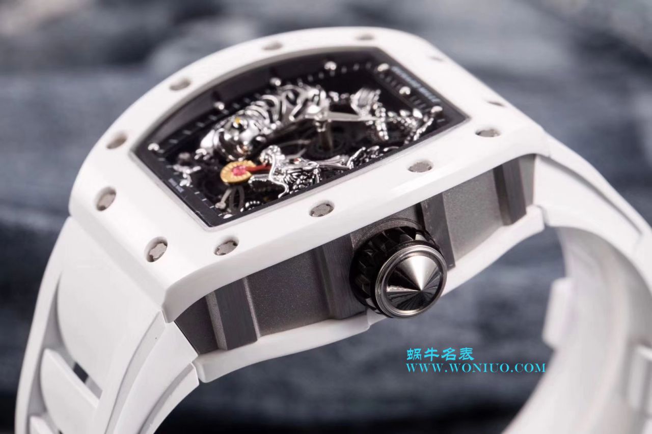 KV厂RICHARD MILLE理查德米尔RM057 / RM051龙虎韩口进口陶瓷最强版 / KVRM051