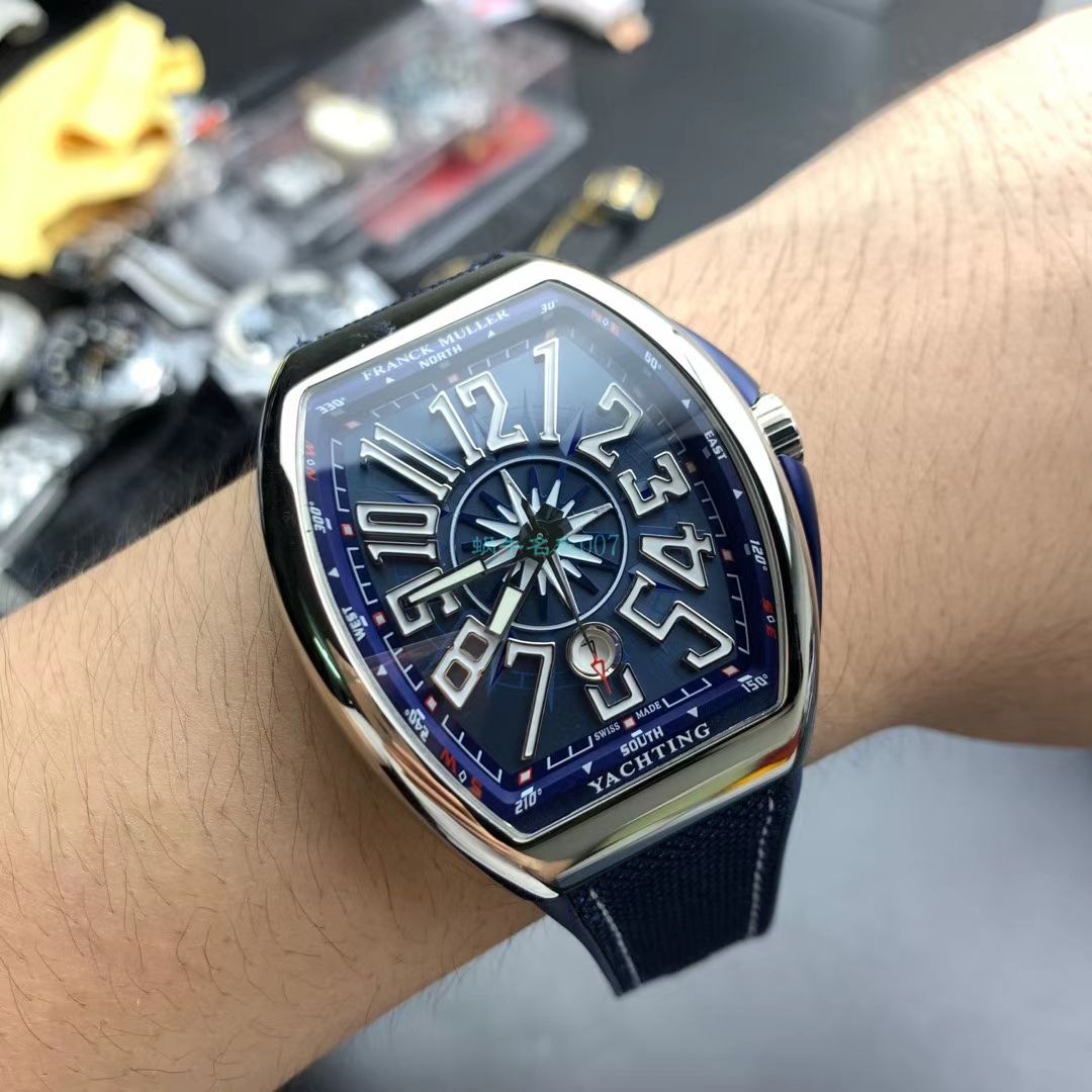 ZF厂法兰克穆勒MEN'S COLLECTION系列V 45 SC DT YACHTING腕表 / FL068