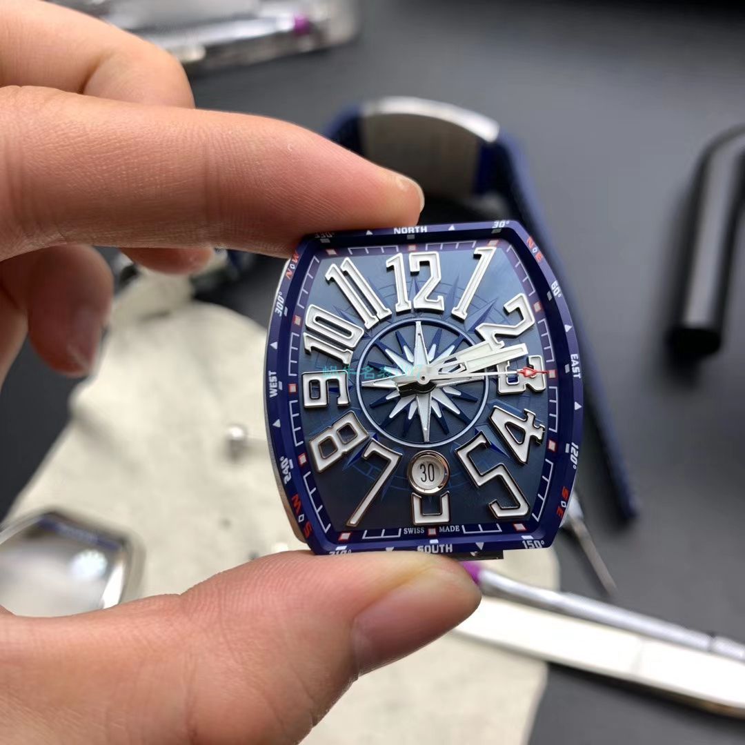 视频评测ZF厂法穆兰蓝游艇V 45 SC DT YACHTING腕表 / FL073