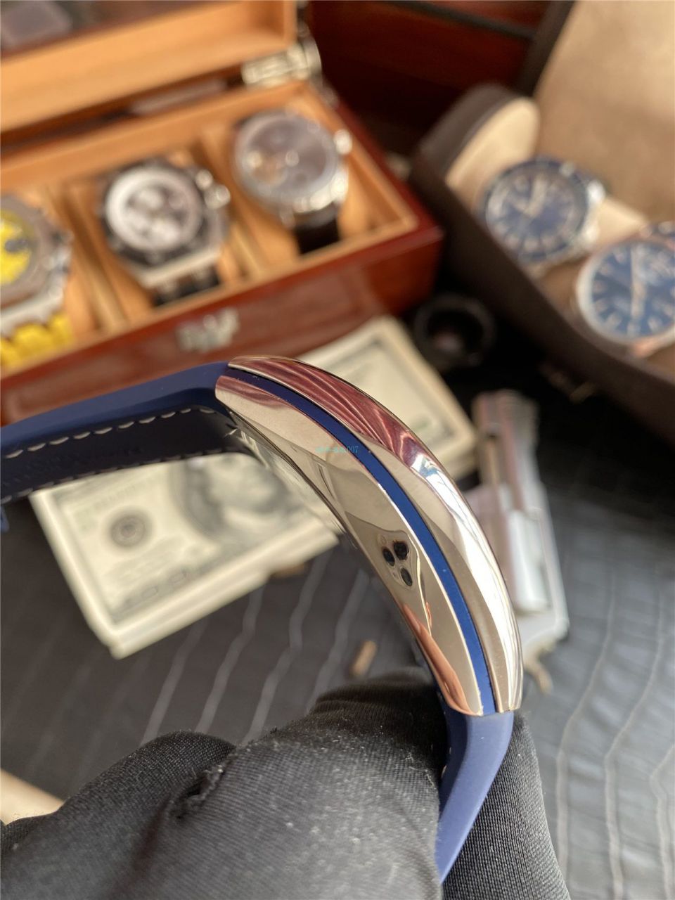 视频评测ZF厂法穆兰蓝游艇V 45 SC DT YACHTING腕表 / FL073