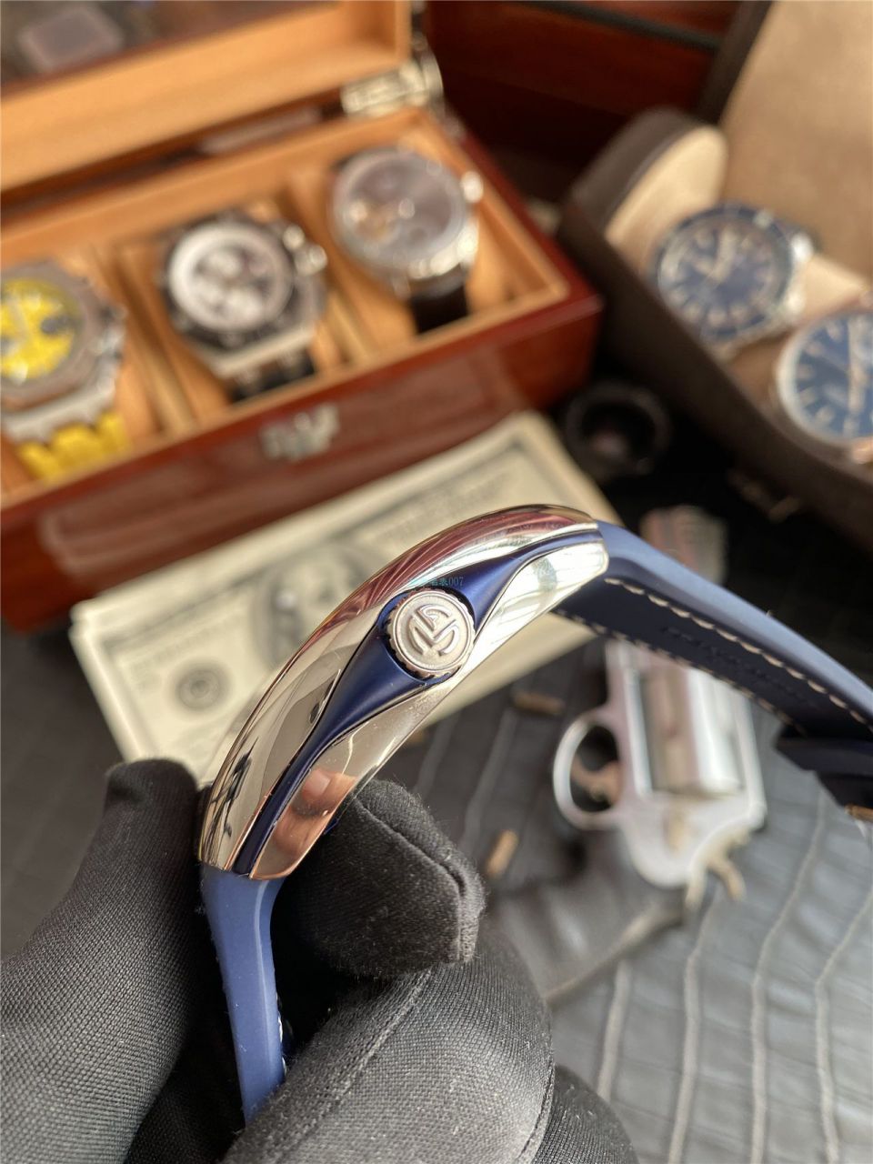ZF厂法兰克穆勒MEN'S COLLECTION系列V 45 SC DT YACHTING腕表 / FL068