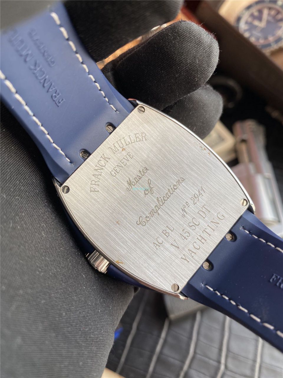 ZF厂法兰克穆勒MEN'S COLLECTION系列V 45 SC DT YACHTING腕表 / FL068