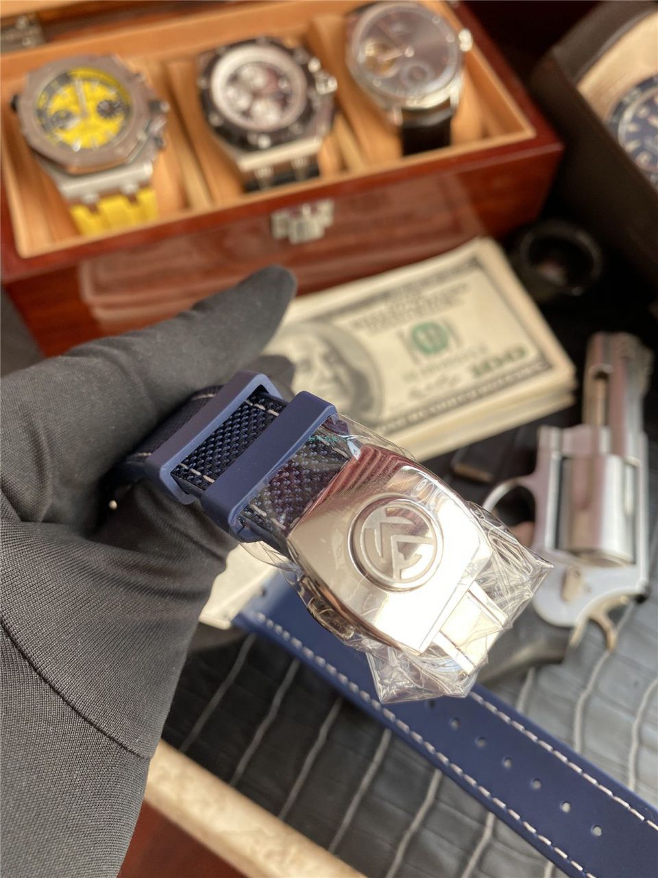 ZF厂法兰克穆勒MEN'S COLLECTION系列V 45 SC DT YACHTING腕表 / FL068