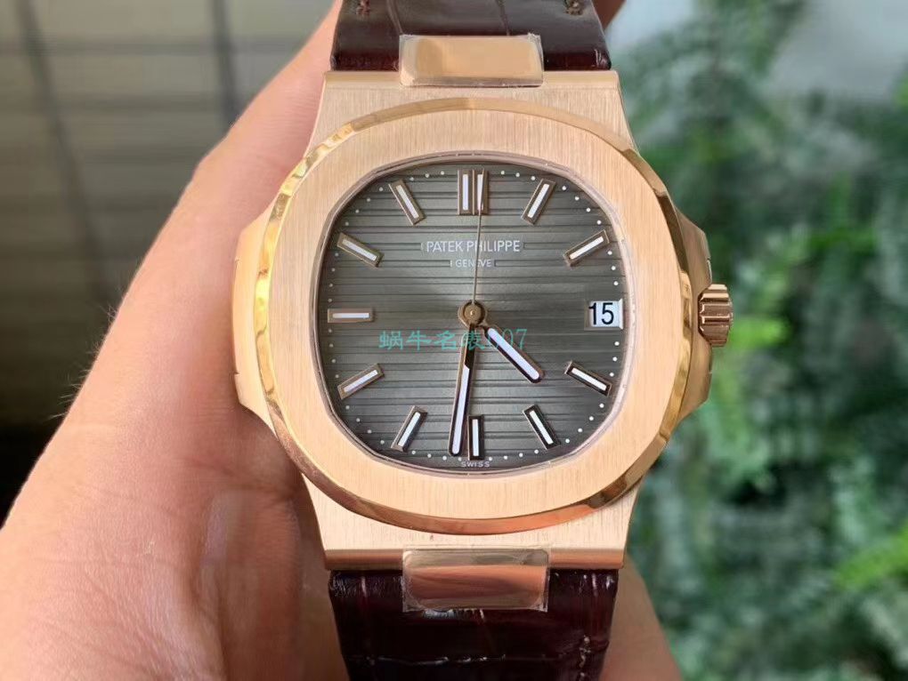PPF厂V4鹦鹉螺PP百达翡丽5711R 玫瑰金腕表 / BD300