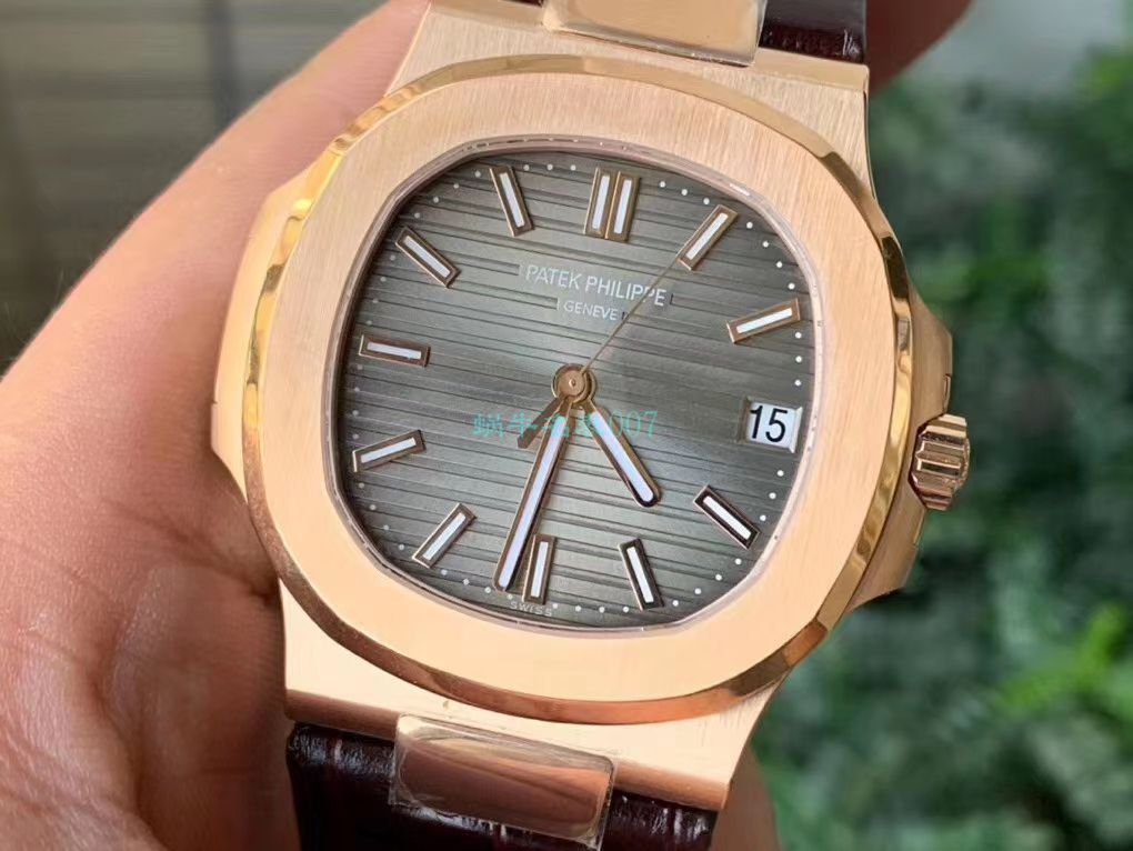 PPF厂V4鹦鹉螺PP百达翡丽5711R 玫瑰金腕表 / BD300
