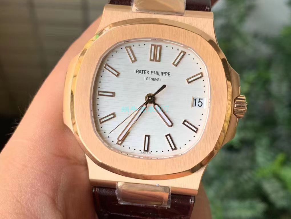 PPF厂V4鹦鹉螺PP百达翡丽5711R 玫瑰金腕表 / BD300