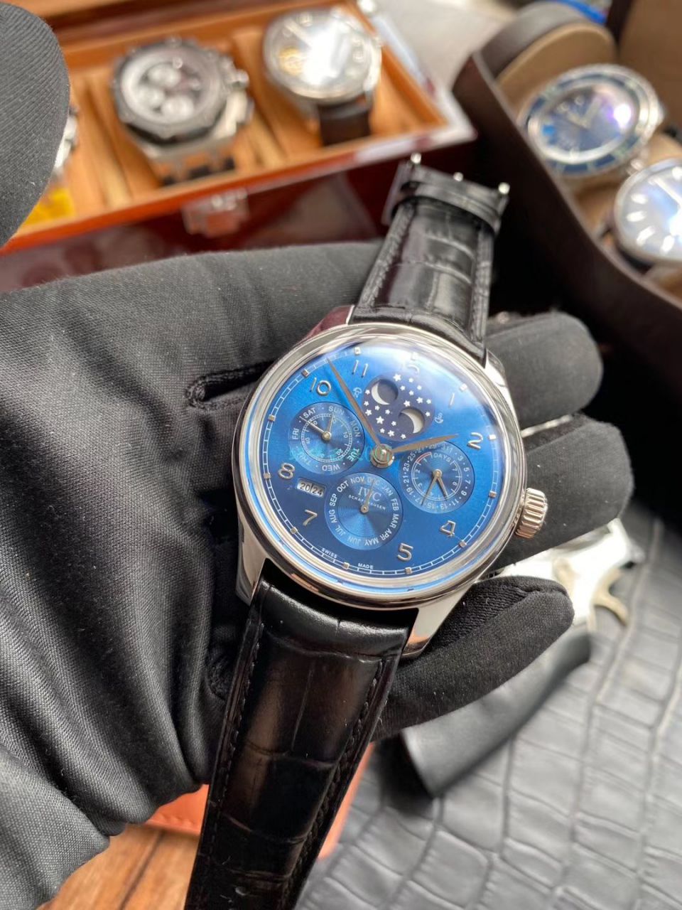 V9厂官网万国葡萄牙万年历IW503401，IW502213，IW502305腕表 / WG532