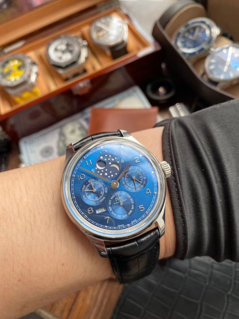 V9厂官网万国葡萄牙万年历IW503401，IW502213，IW502305腕表 / WG532