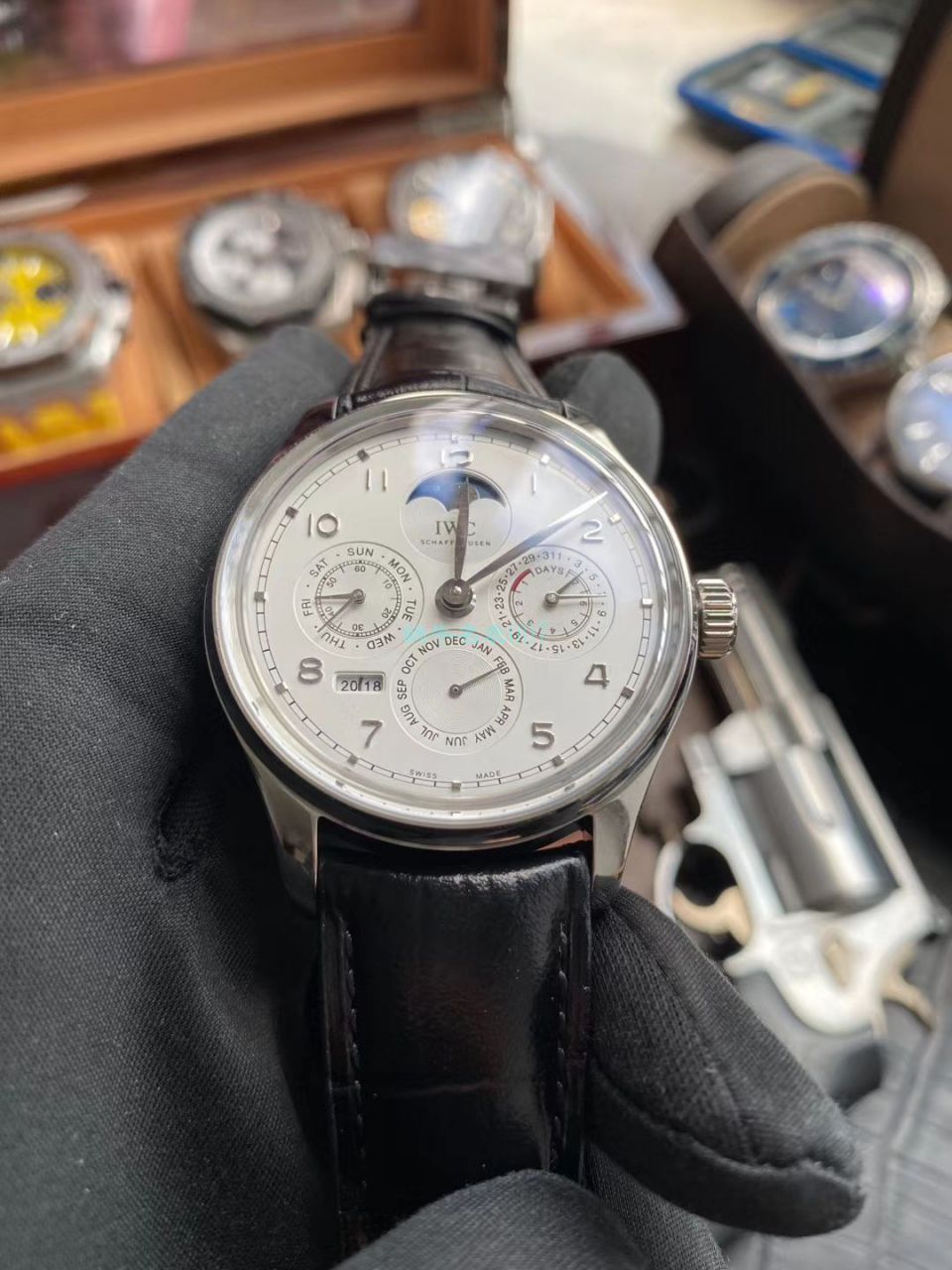 V9厂官网万国葡萄牙万年历IW503401，IW502213，IW502305腕表 / WG532