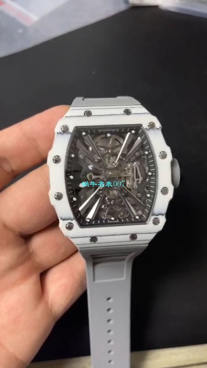定制版NTPT碳纤维理查德米勒RM12-01陀飞轮腕表  / RM12-01HONG