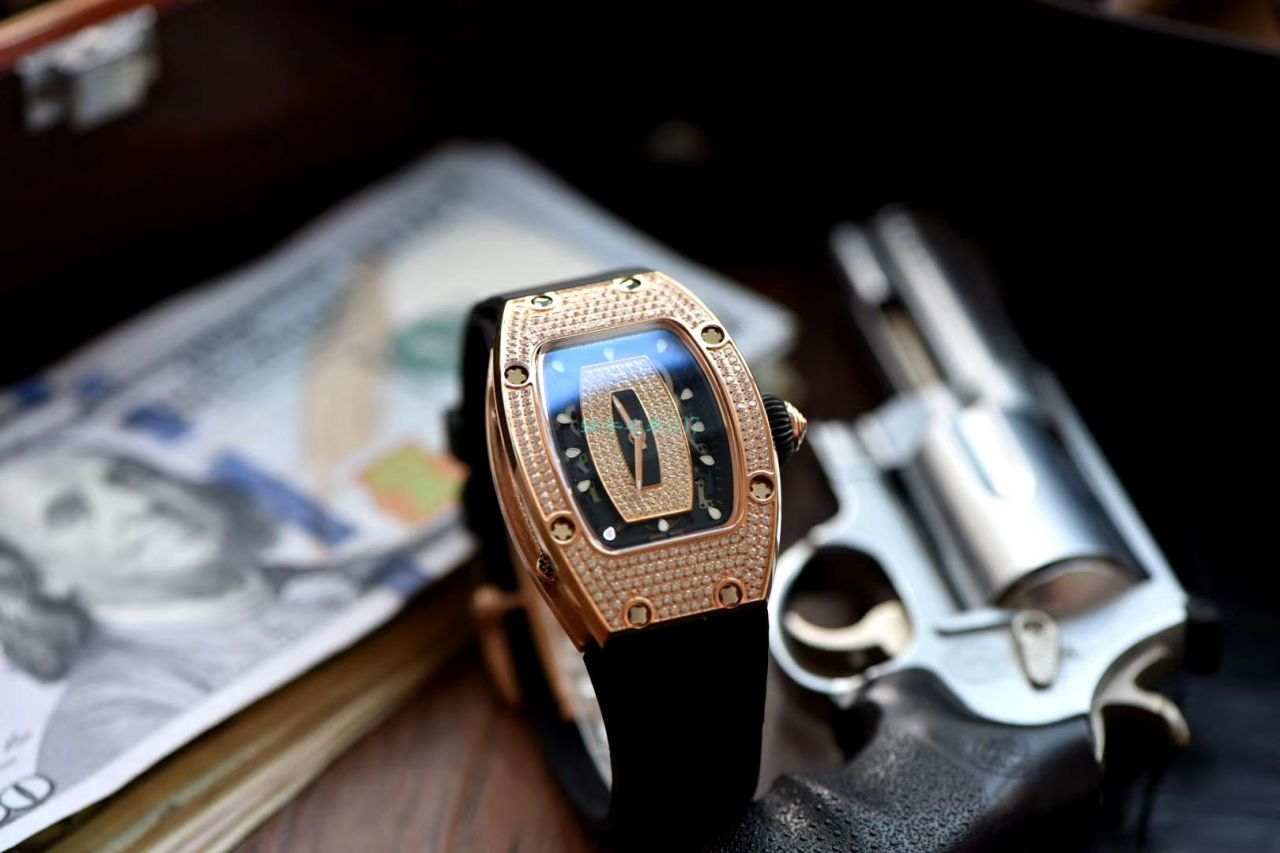 Richard Mille 理查德米勒RM007女神镶钻腕表 / RM007nv