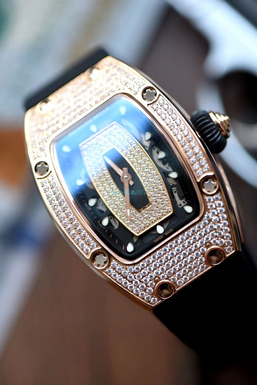 Richard Mille 理查德米勒RM007女神镶钻腕表 / RM007nv