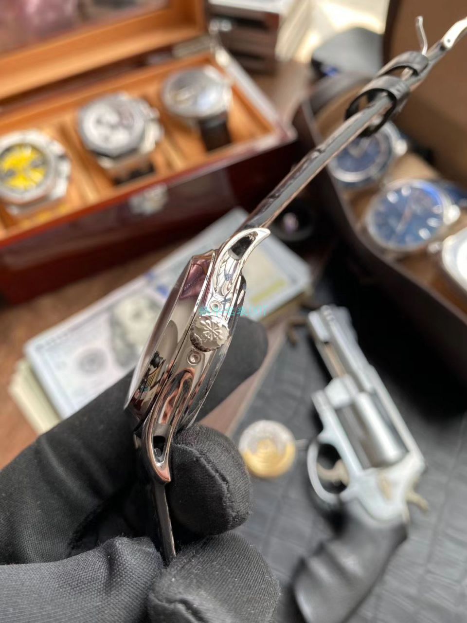 GR厂V2升级版百达翡丽复杂功能时计系列5205G-013,5205G-010腕表 / BD303