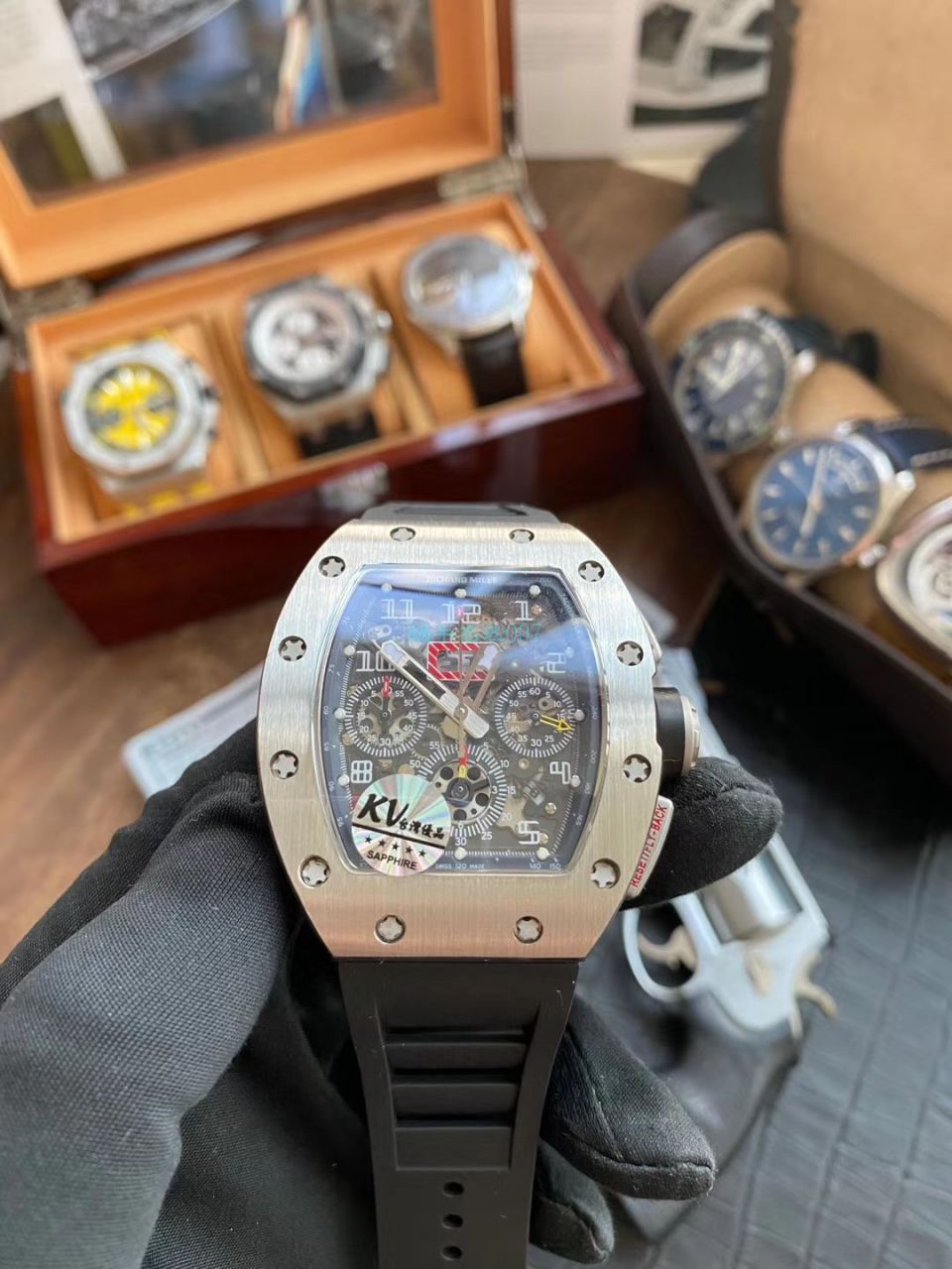 视频评测KV厂理查德米勒RICHARD MILLE RM 011 FELIPE MASSA / KVRM011FELIPEMASSA01