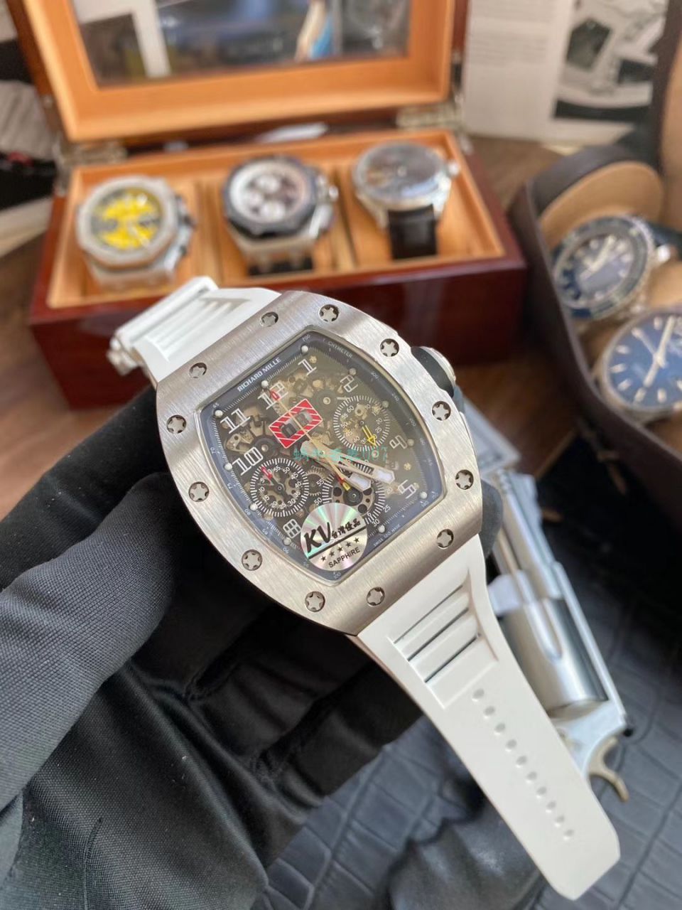 视频评测KV厂理查德米勒RICHARD MILLE RM 011 FELIPE MASSA / KVRM011FELIPEMASSA01
