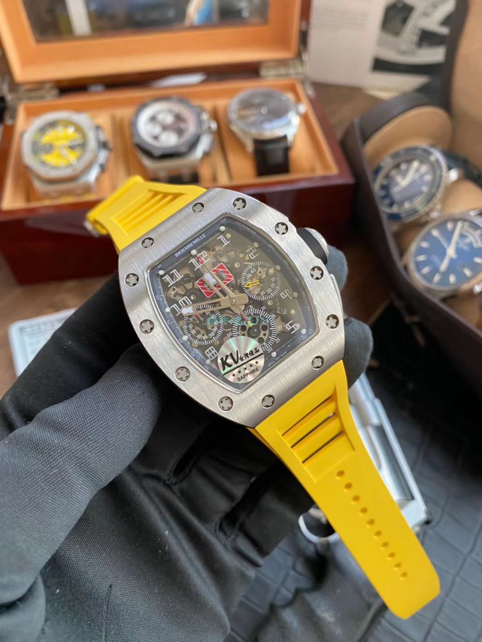 视频评测KV厂理查德米勒RICHARD MILLE RM 011 FELIPE MASSA / KVRM011FELIPEMASSA01