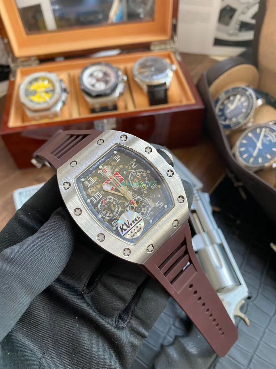 视频评测KV厂理查德米勒RICHARD MILLE RM 011 FELIPE MASSA / KVRM011FELIPEMASSA01