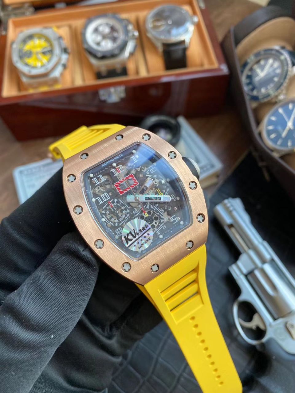 视频评测KV厂理查德米勒RICHARD MILLE RM 011 FELIPE MASSA / KVRM011FELIPEMASSA01