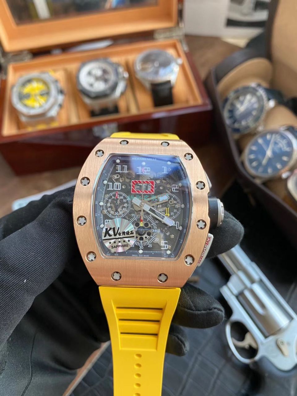 视频评测KV厂理查德米勒RICHARD MILLE RM 011 FELIPE MASSA / KVRM011FELIPEMASSA01