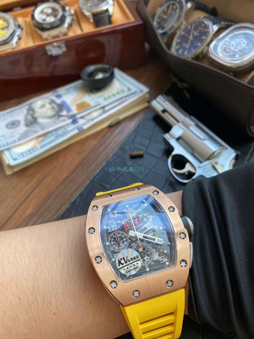 视频评测KV厂理查德米勒RICHARD MILLE RM 011 FELIPE MASSA / KVRM011FELIPEMASSA01