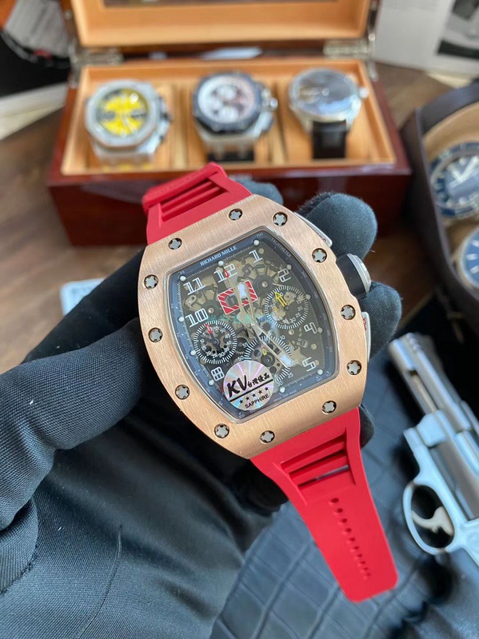 视频评测KV厂理查德米勒RICHARD MILLE RM 011 FELIPE MASSA / KVRM011FELIPEMASSA01