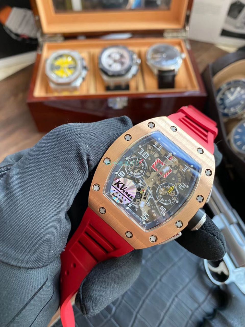 视频评测KV厂理查德米勒RICHARD MILLE RM 011 FELIPE MASSA / KVRM011FELIPEMASSA01