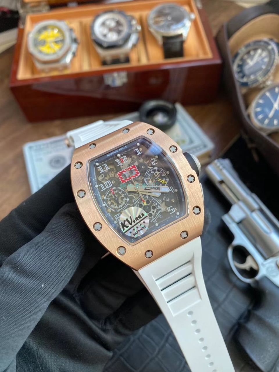 视频评测KV厂理查德米勒RICHARD MILLE RM 011 FELIPE MASSA / KVRM011FELIPEMASSA01