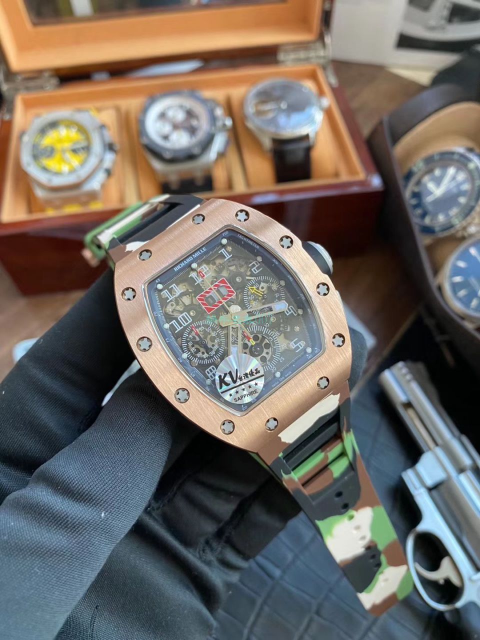 视频评测KV厂里查德米尔手表RICHARD MILLE RM 011 FELIPE MASSA 系列腕表 / KVRM011FELIPEMASSA02