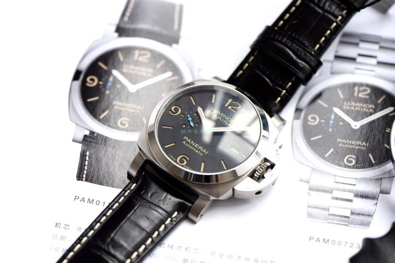 视频评测ZF厂沛纳海LUMINOR 1950系列PAM01312腕表 / ZFPAM01312