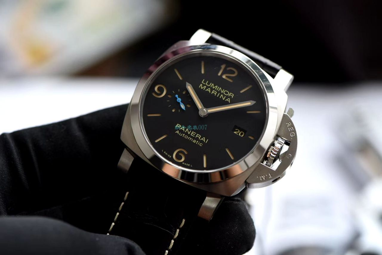 视频评测ZF厂沛纳海LUMINOR 1950系列PAM01312腕表 / ZFPAM01312