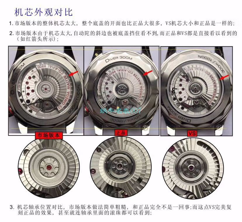 VS厂欧米茄海马300手表对比视频评测为什么要买VS厂欧米茄 / VSOUMIJIA
