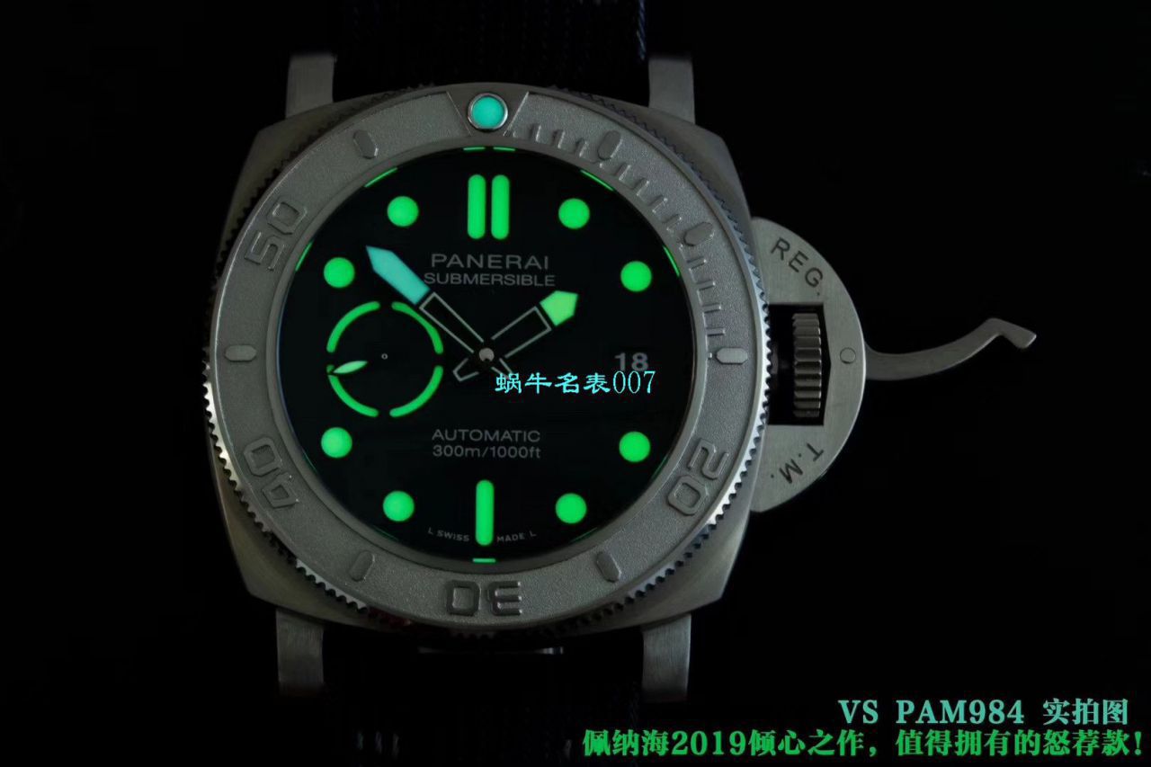 视频评测VS厂沛纳海潜行者PAM00984 / VSPAM00984