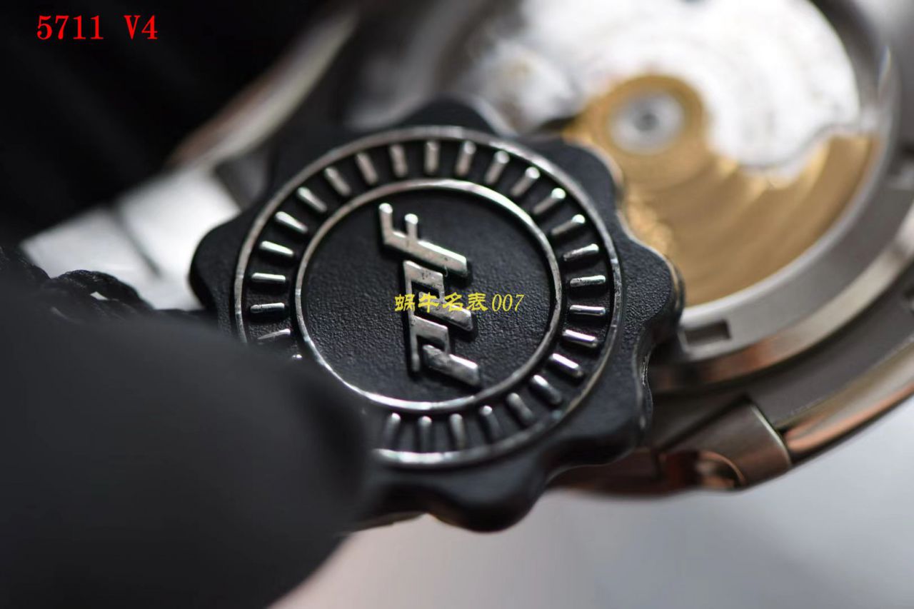 视频评测PPF厂Patek Philippe表  百达翡丽Nautilus鹦鹉螺运动系列5711/1A-011 / BD276
