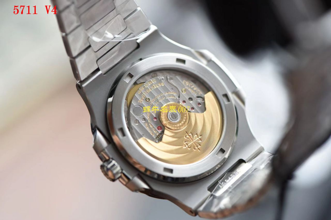 视频评测PPF厂Patek Philippe表  百达翡丽Nautilus鹦鹉螺运动系列5711/1A-011 / BD276